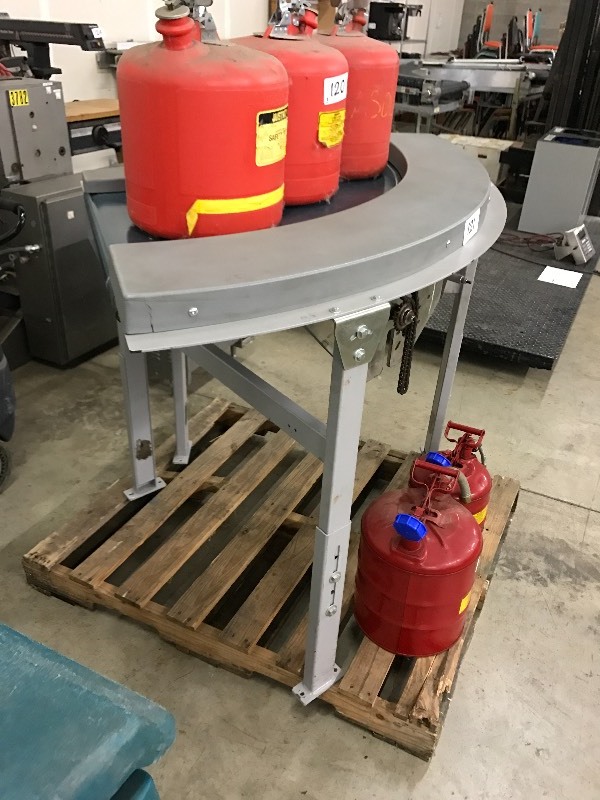 lot 121 image: 45 degree conveyor
