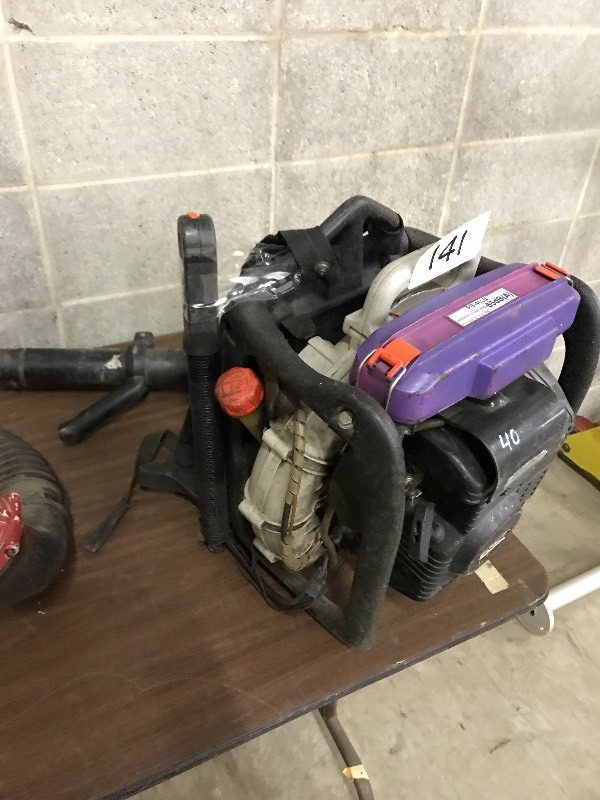 lot 141 image: Echo backpack blower