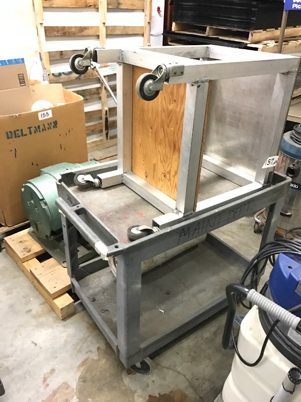 lot 157 image: 2 shop carts