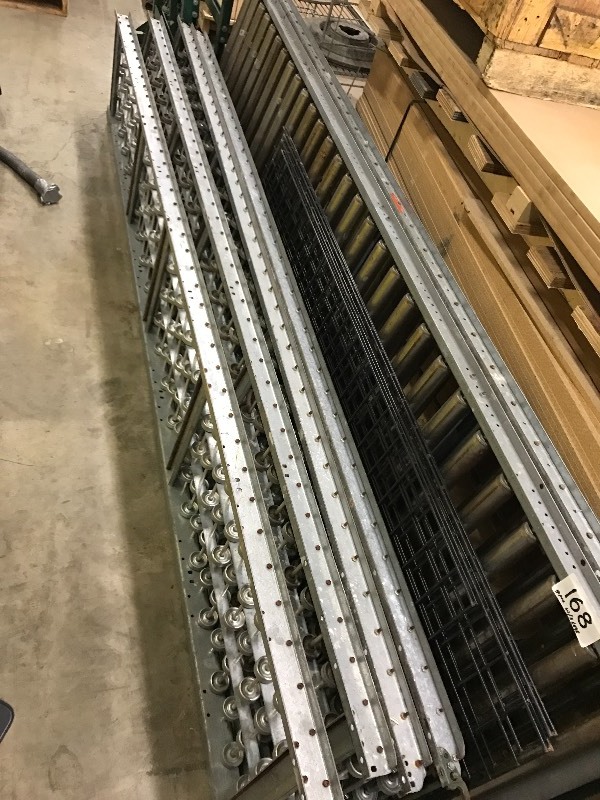 lot 168 image: Lot of conveyor sections