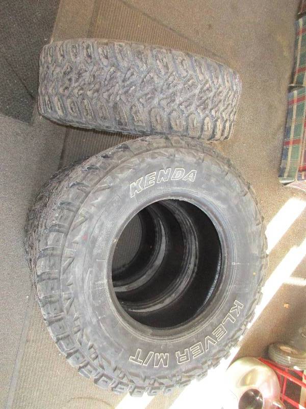 4 KLEVER MT TRUCK TIRES LT26575R16