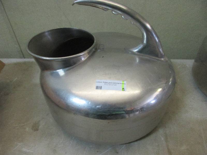 VINTAGE SURGE BRAND STAINLESS STEEL MILK CONTAINERS