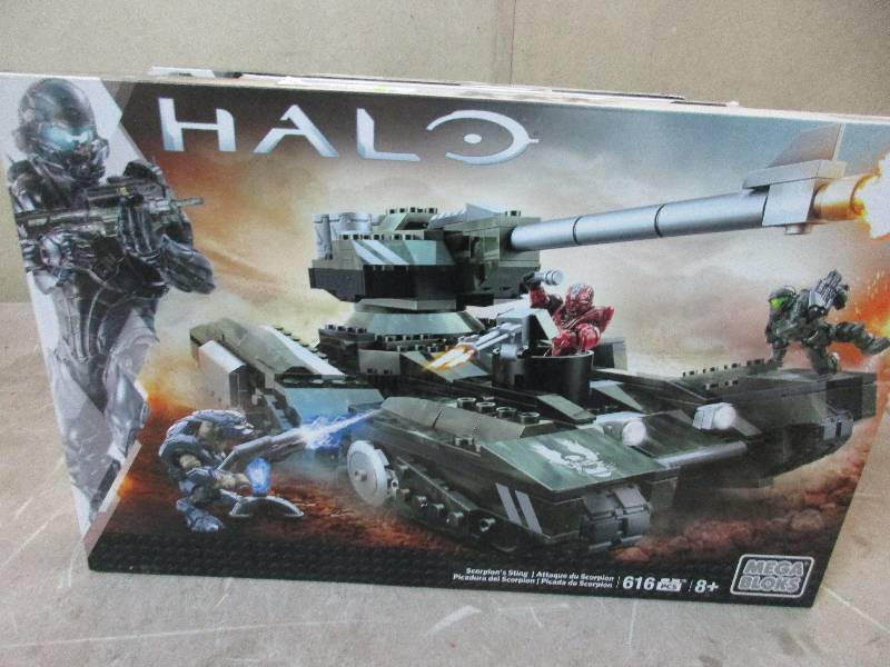 HALO mega blocks new unopened