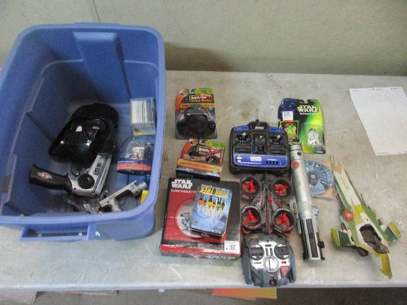 tote of kids toys
