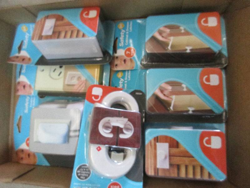 lot of baby proofing items