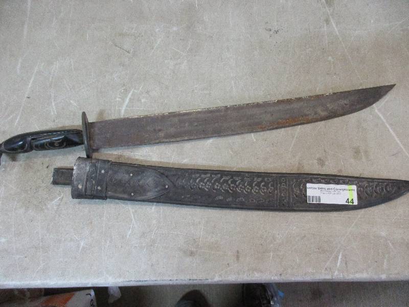 vintage large knife machete