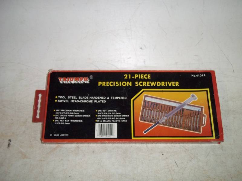 lot 73 image: 21 Piece Precision Screwdriver set