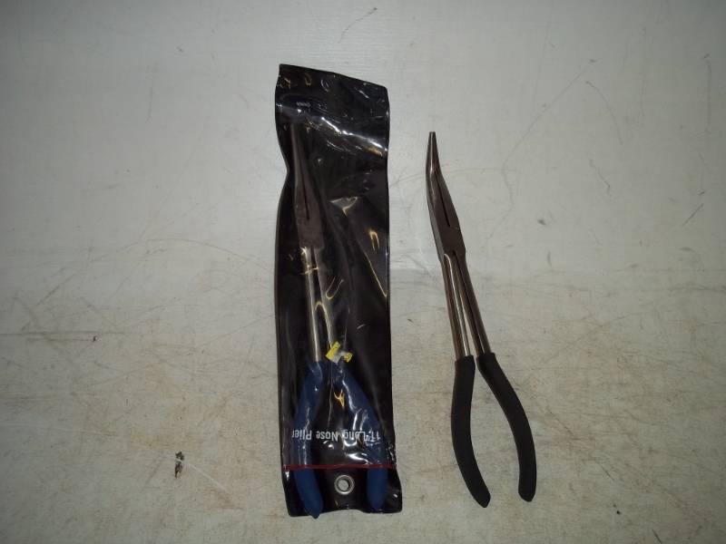 lot 89 image: Pair of 11 Long Nose Pliers