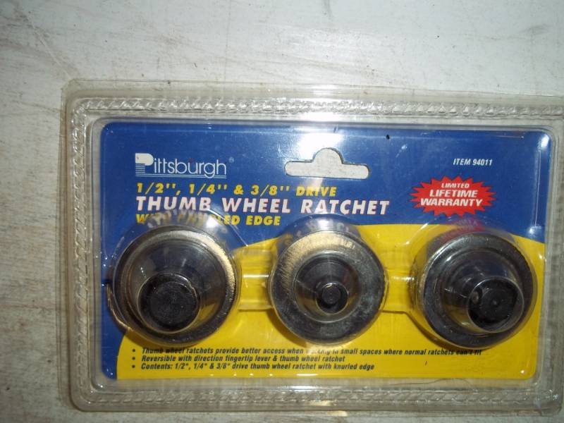 lot 90 image: Thumb Wheel Ratchet