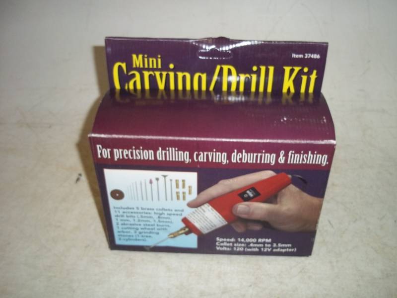 lot 99 image: Mini Carving Drill kit