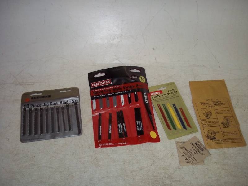 lot 104 image: Jig Saw Blades