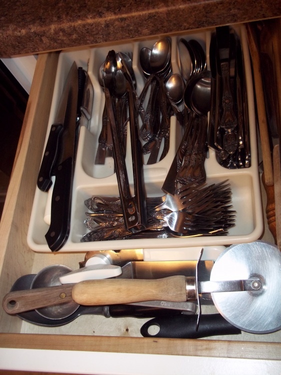lot 48 image: Silverware, Cooking Utensils