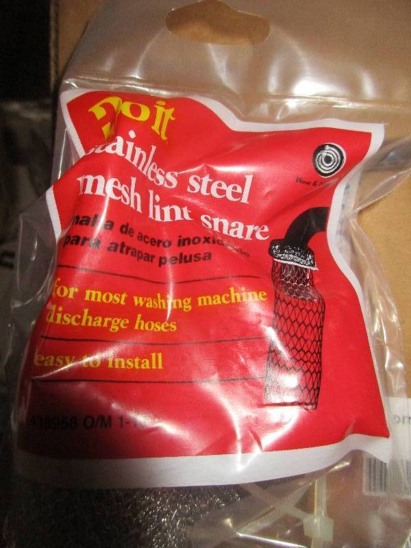 3 cases stainless steel lint snares 60 total