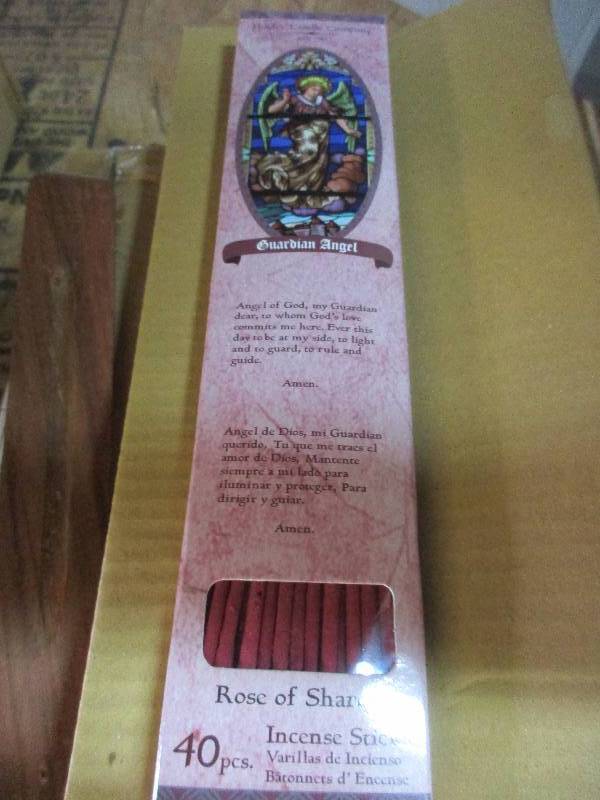 960 rose scented incense sticks and 8 incense burners
