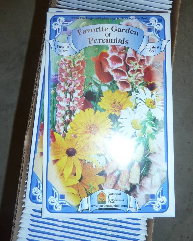 approx 150 flower packages - large ...