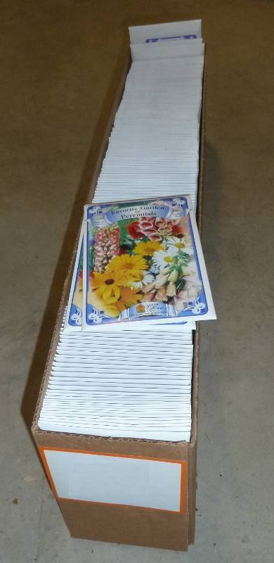 approx 150 flower packages - large ...