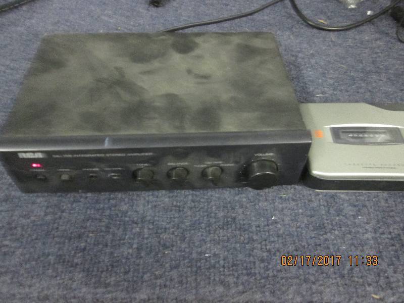 lot 11 image: rca intregrated sa-155 stero amplif...