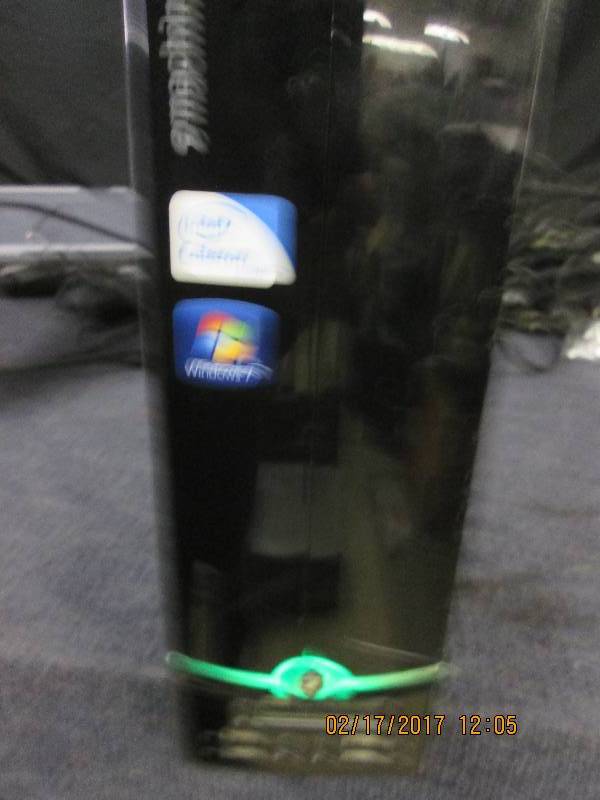 lot 22 image: emachines computer powers up tower ...