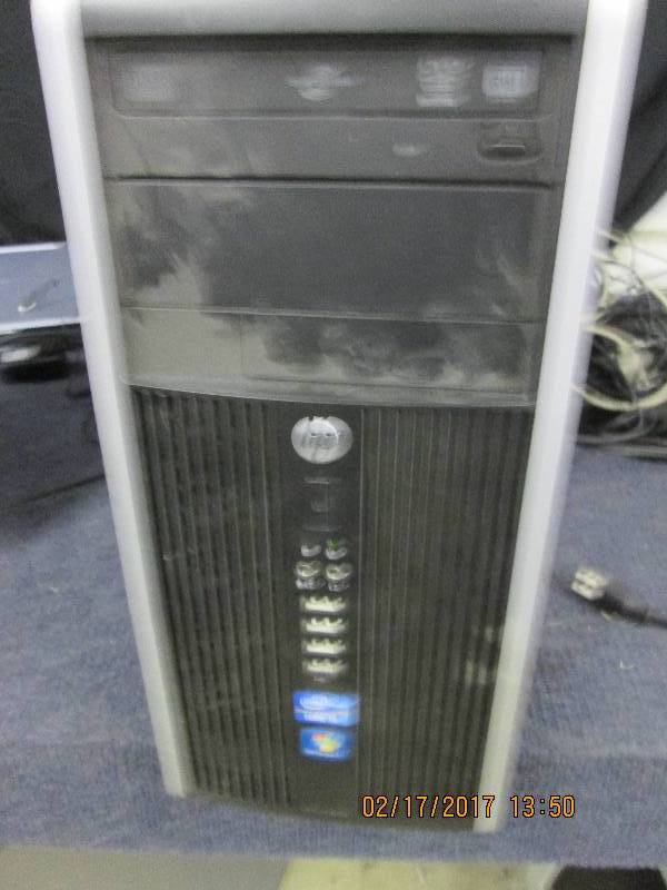 lot 44 image: hp windows 7 pro boots to error tow...