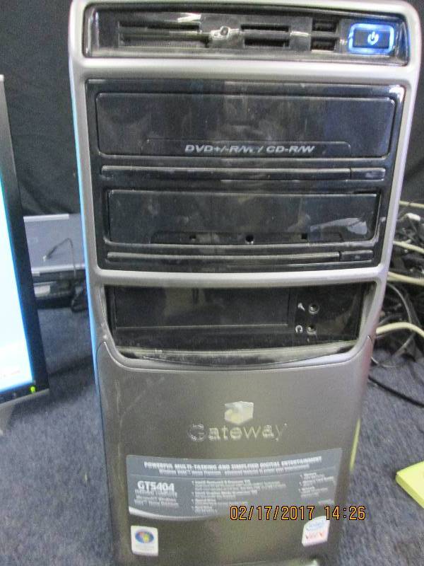 lot 50 image: Gateway tower boots to start menu ,...