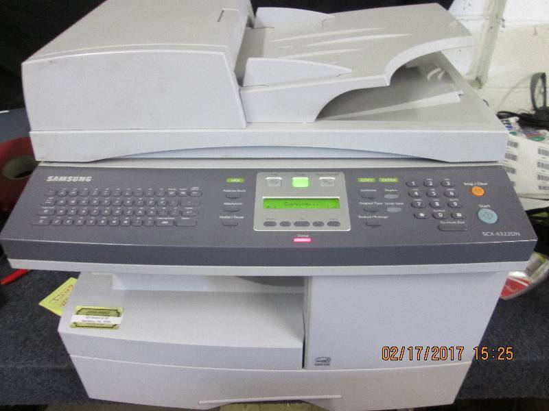 lot 63 image: Samsung scx 6322DN , No power cord,...