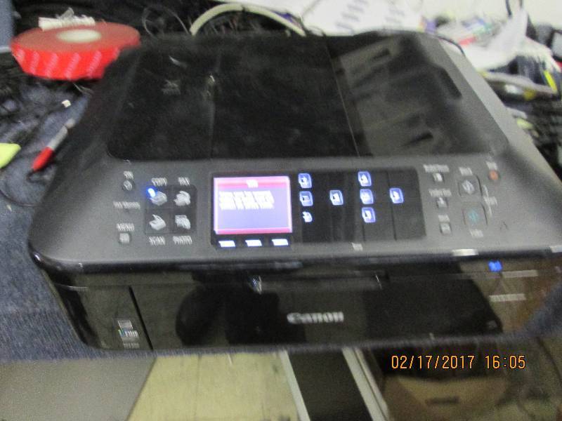 lot 75 image: Canon printermx892 has a b200 error...