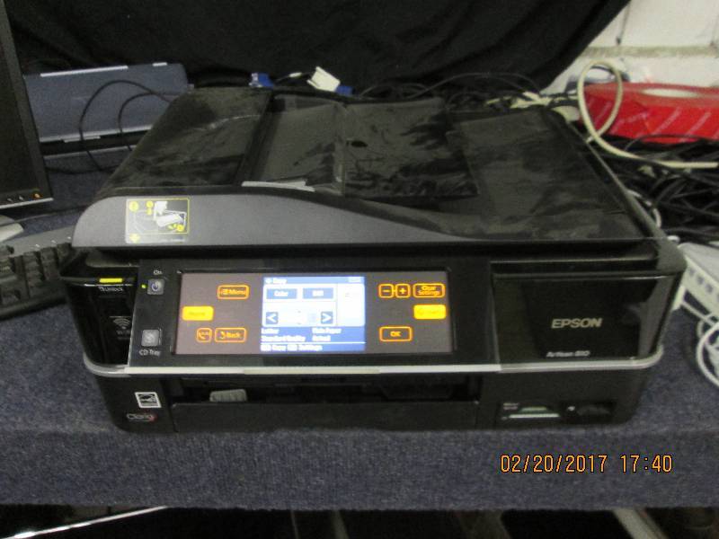 lot 105 image: epson artisan 810 powers on ...