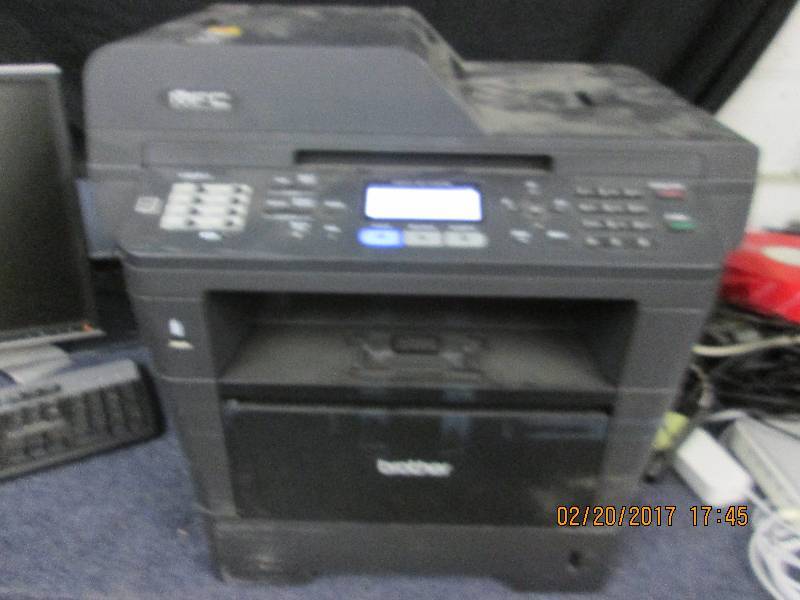 lot 107 image: brother mcf 8710dw powers on needs ...