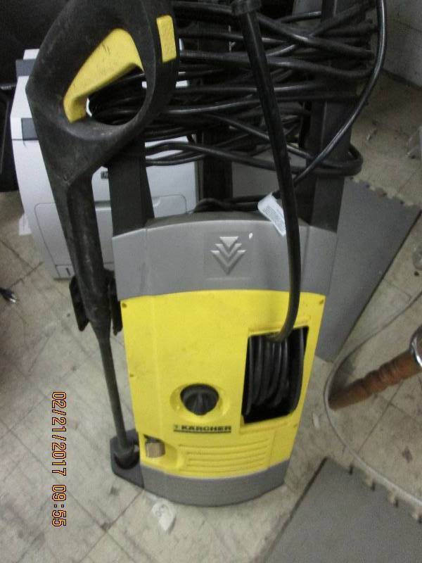 lot 133 image: karcher electric preassure washer p...