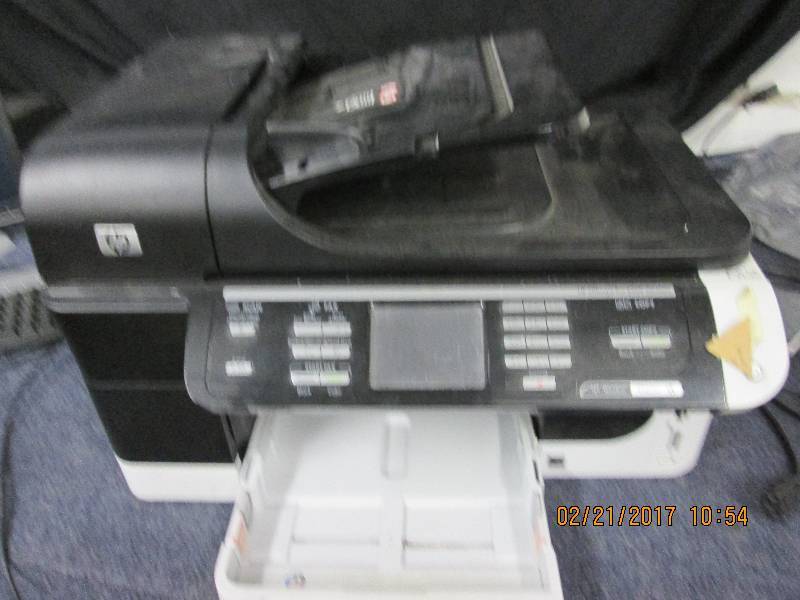 lot 148 image: hp office jet pro 8500 wireless pow...