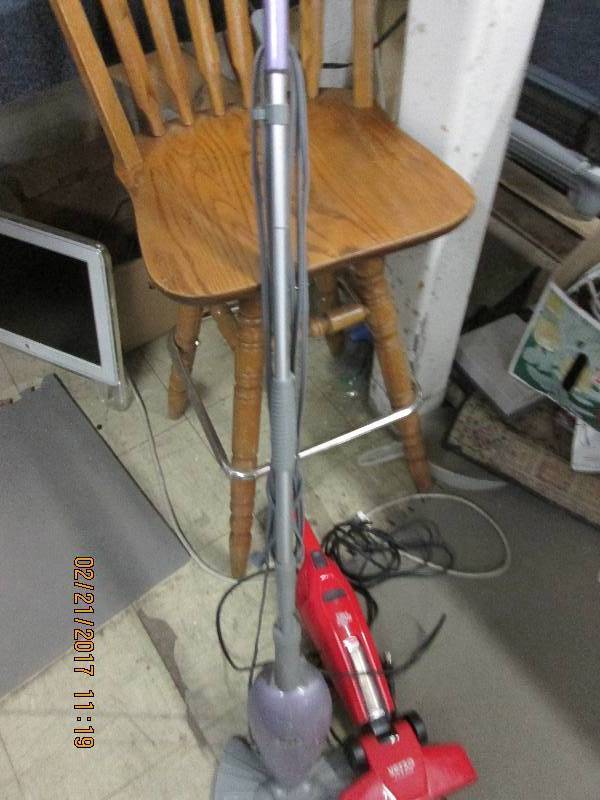 lot 161 image: dirt devil versa clean and a shark ...