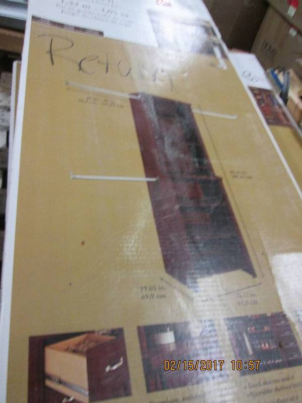 lot 38 image: Closetmaid 5 ft x10ft deluxe closet...