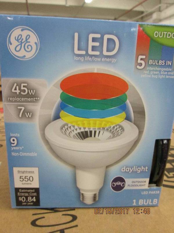 lot 90 image: 6 LED 5 in 1 outdoor light blubs...