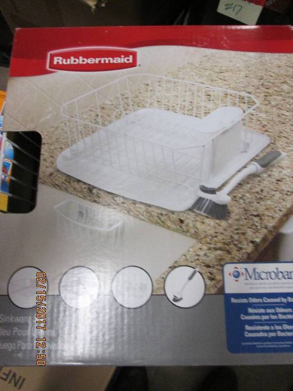 lot 91 image: Rubbermaid sinkware set...