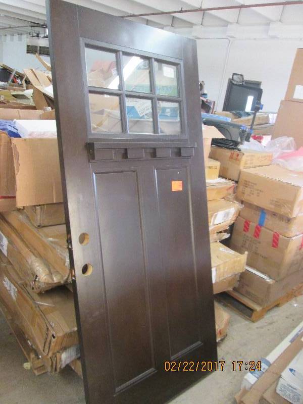 lot 169 image: 36x80 exterior door new ...