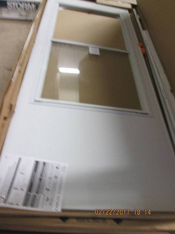 lot 176 image: emco storm and screen door left or ...