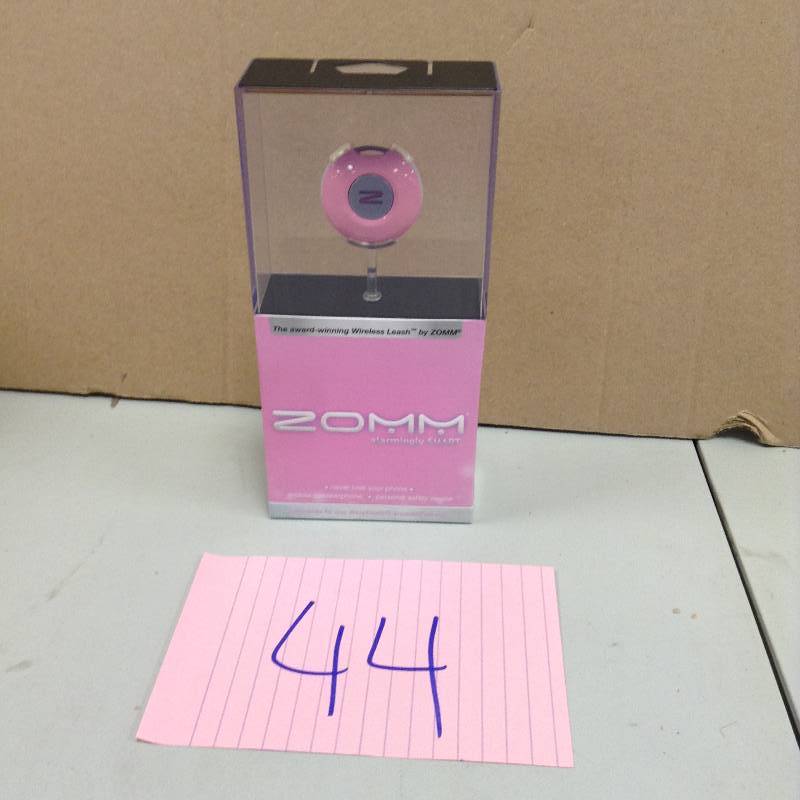 lot 44 image: ZOMM Wireless Leash for Mobile Phones, Bluetooth Speakerphone, and Personal Safety Device New