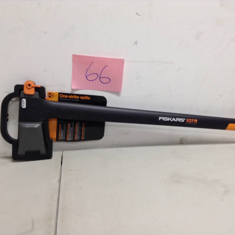 lot 66 image: Fiskars X27 6.3 lb. 36 in. Super Splitting Axe New