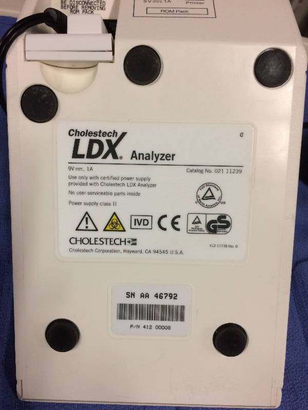 lot 4 image: Cholestech Corp. LDX Analyzer System Blood Cholesterol And Glucose Analyzer Testing Unit - Great Condition