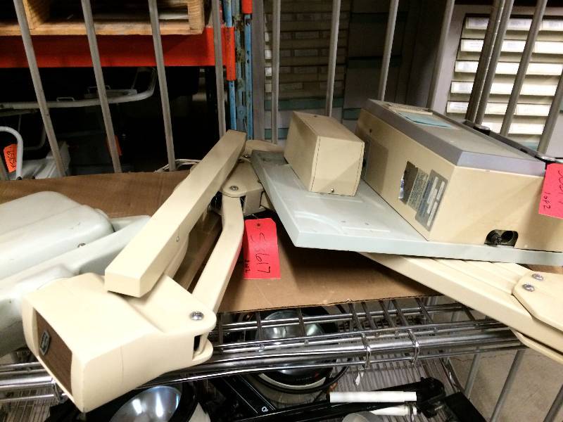lot 57 image: WOW Retails Used $1500 Wall Mount SS White Marksman I Intraoral X-Ray System Dental Tooth X-Ray Teeth - Worked When Removed - First Picture Is An Example - Following Pics Actual Unit