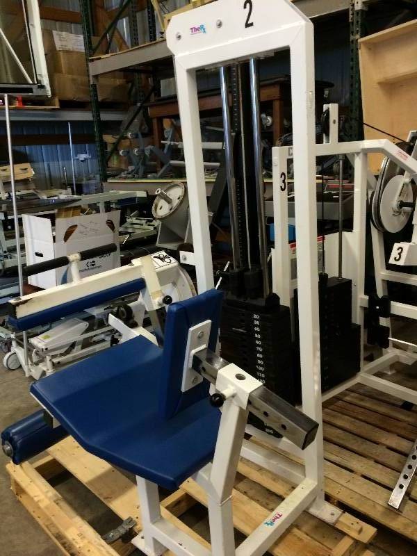 lot 84 image: WOW The RX Rehabilitation System Physical Therapy Machine  Rehabilitation  Conditioning Equipment - Nice Condition - Minor Wear To Vinyl See Pics