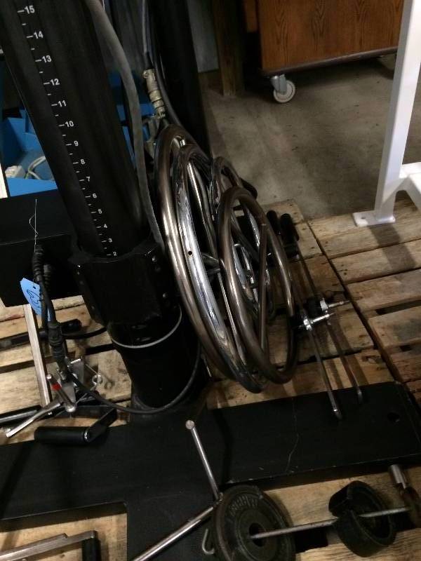 lot 85 image: The Baltimore Therapeutic Equipment BTE Work Simulator Rehabilitation Physical Therapy Equipment Machine - Nice Condition