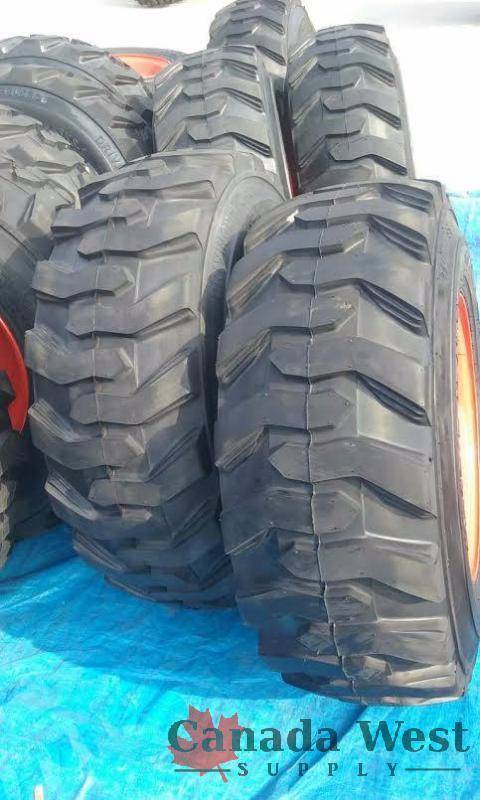 NEW LOT OF 4 X 12X16.5 12PR W RIMS