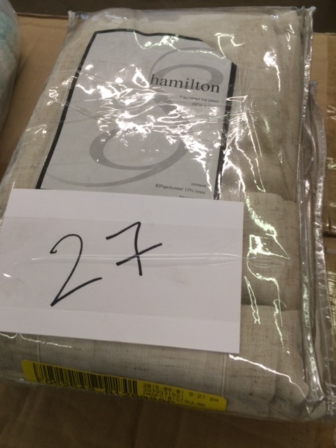 lot 27 image: Hamilton Curtain (2)