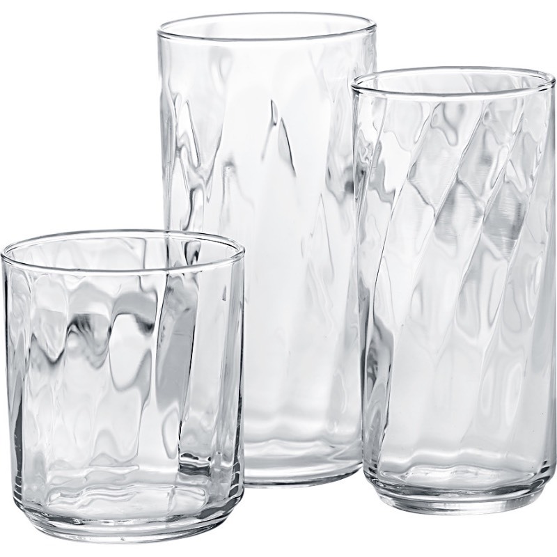 lot 71 image: Blue jacket 18 piece Tumbler set
