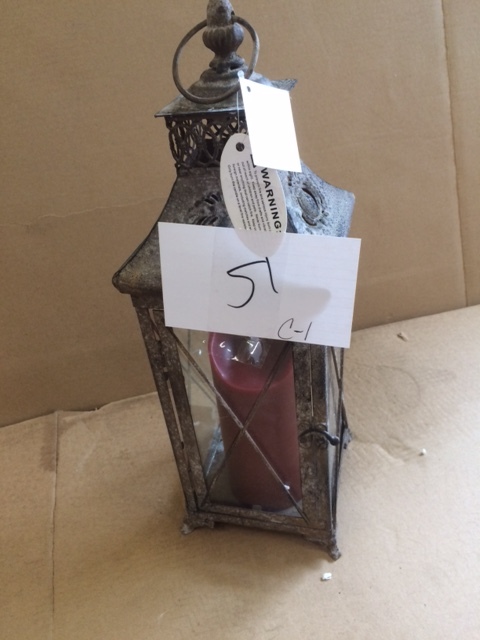 lot 51 image: 16 Antique Lantern