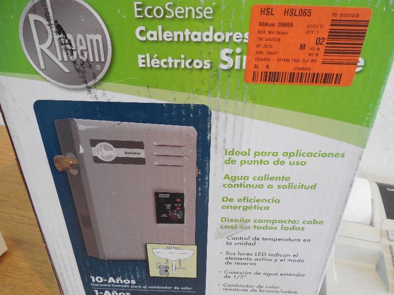 Rheem RETE-13 - 13kW 1.97 GPM Tankless Electric Water Heater