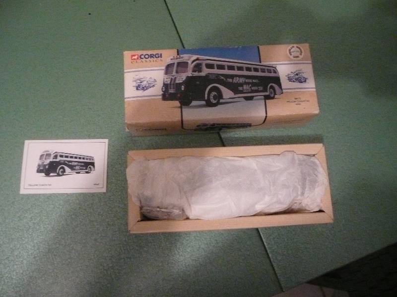 lot 71 image: 1995, The Army Needs Wags Bus - Mattel Inc. - Gorgi Classics
