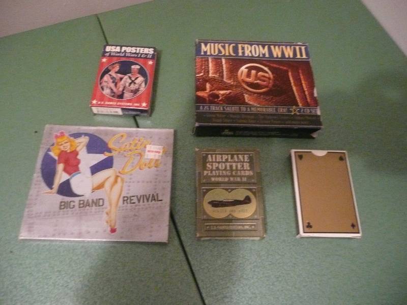 lot 81 image: Military Card & CD Group - Vintage - See Pictures