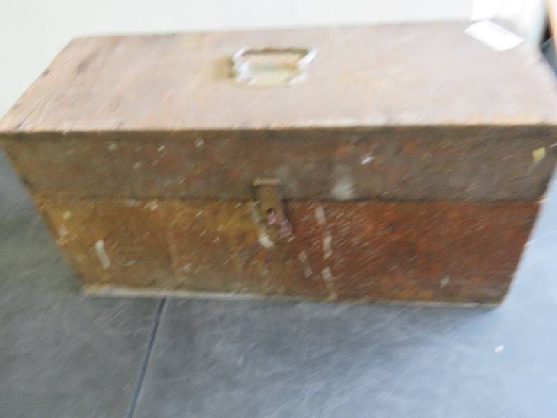 Vintage Wood Tool box